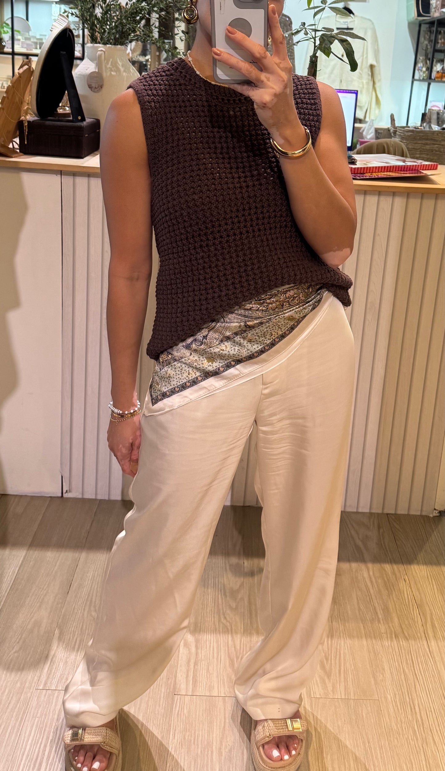 1972 Paisley Bandana Scarf