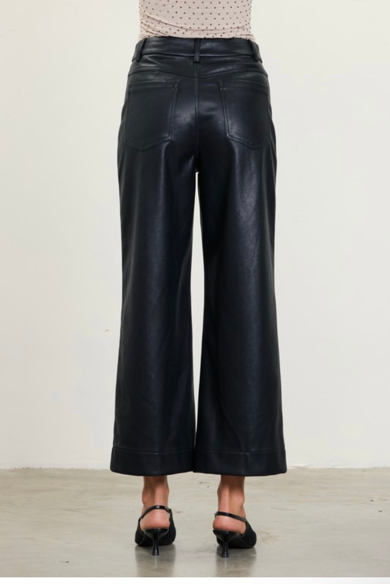 Rebel Chick Faux Leather Pants