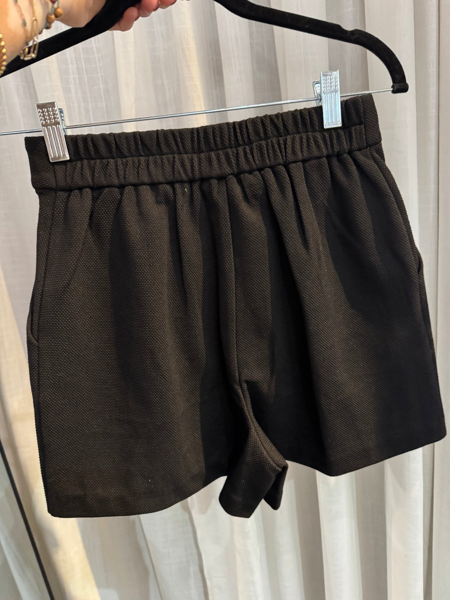 City Chic Knit Shorts