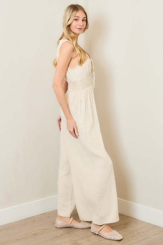 The Riviera Linen Jumpsuit