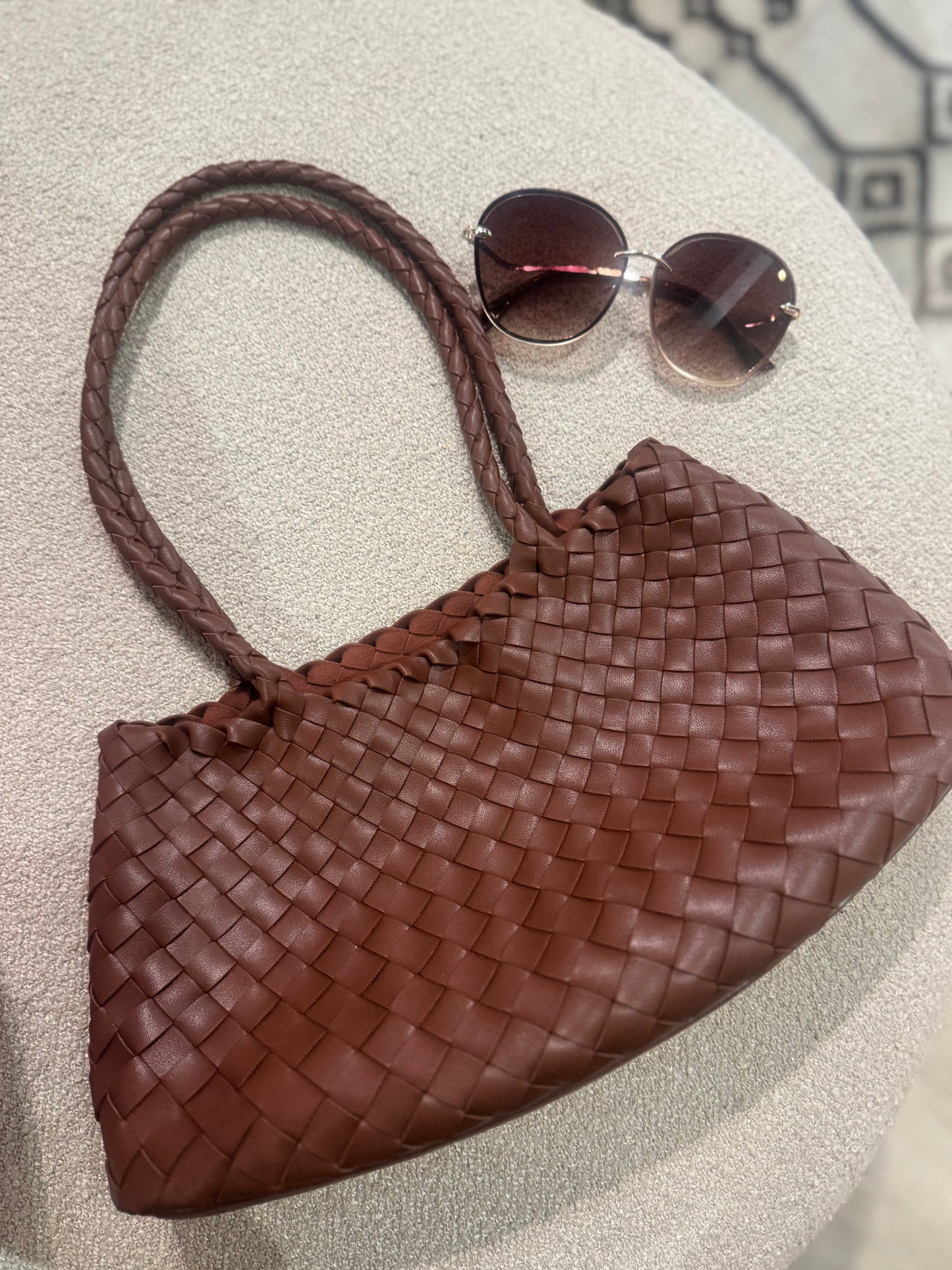 Millie Woven Hobo Bag