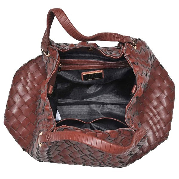 Natalie Woven Tote Bag
