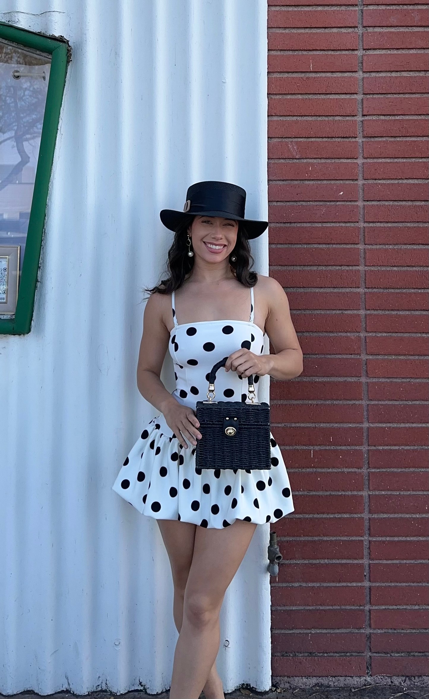 Spotted Dream Balloon Dress