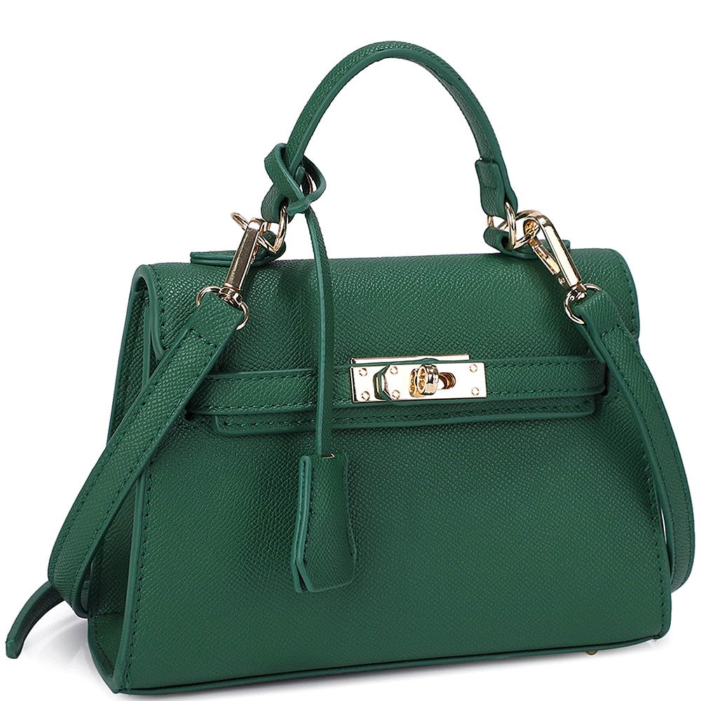 Textured Muse Satchel Bag