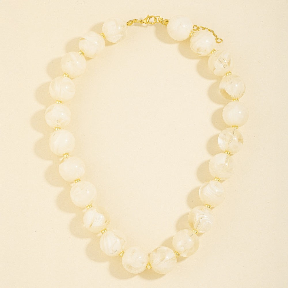 Paloma Resin Necklace