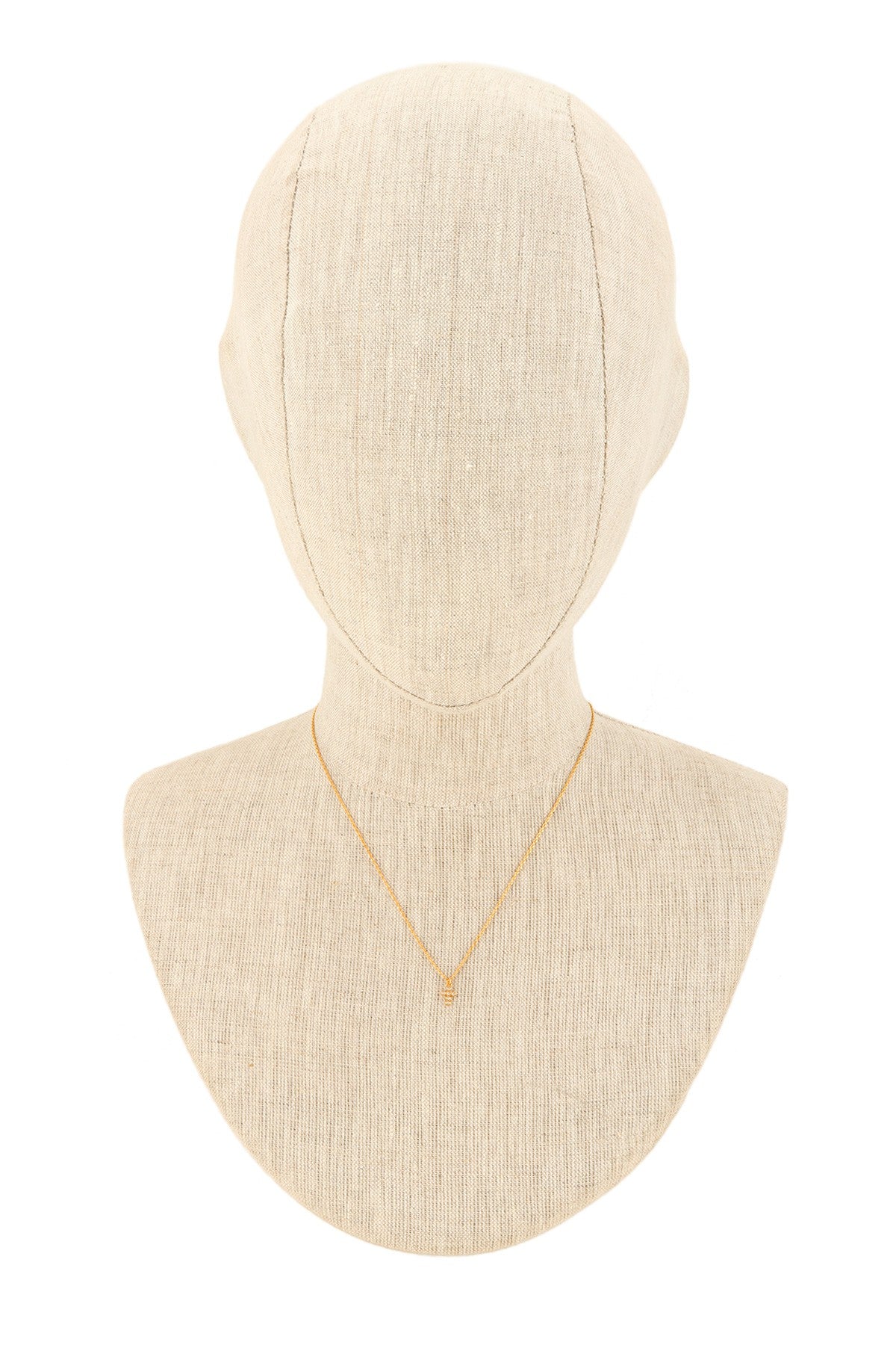 Bezel Cross Necklace