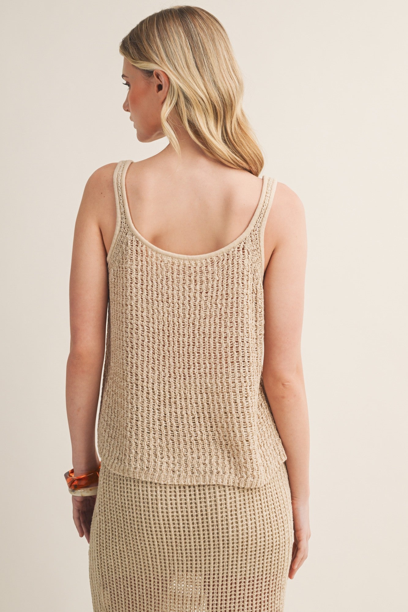 Coastal Escape Scoop Knit Tank