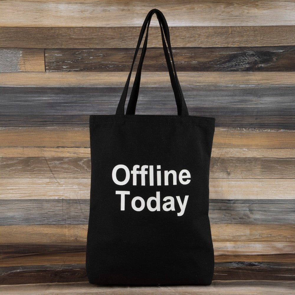 Offline Today Tote Bag