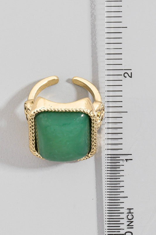 Antique Frame Resin Band