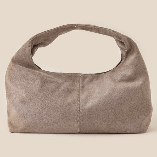 Large Soft Casual Suede Hand Bag