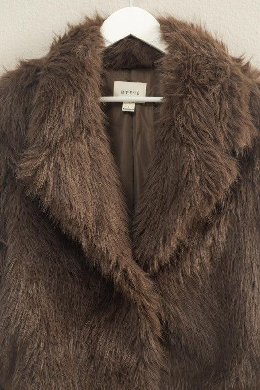 Fierce in Fur Cropped Jacket