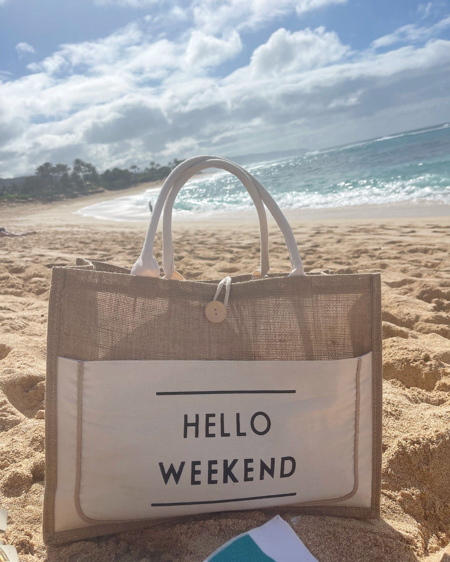 Hello Weekend Tote