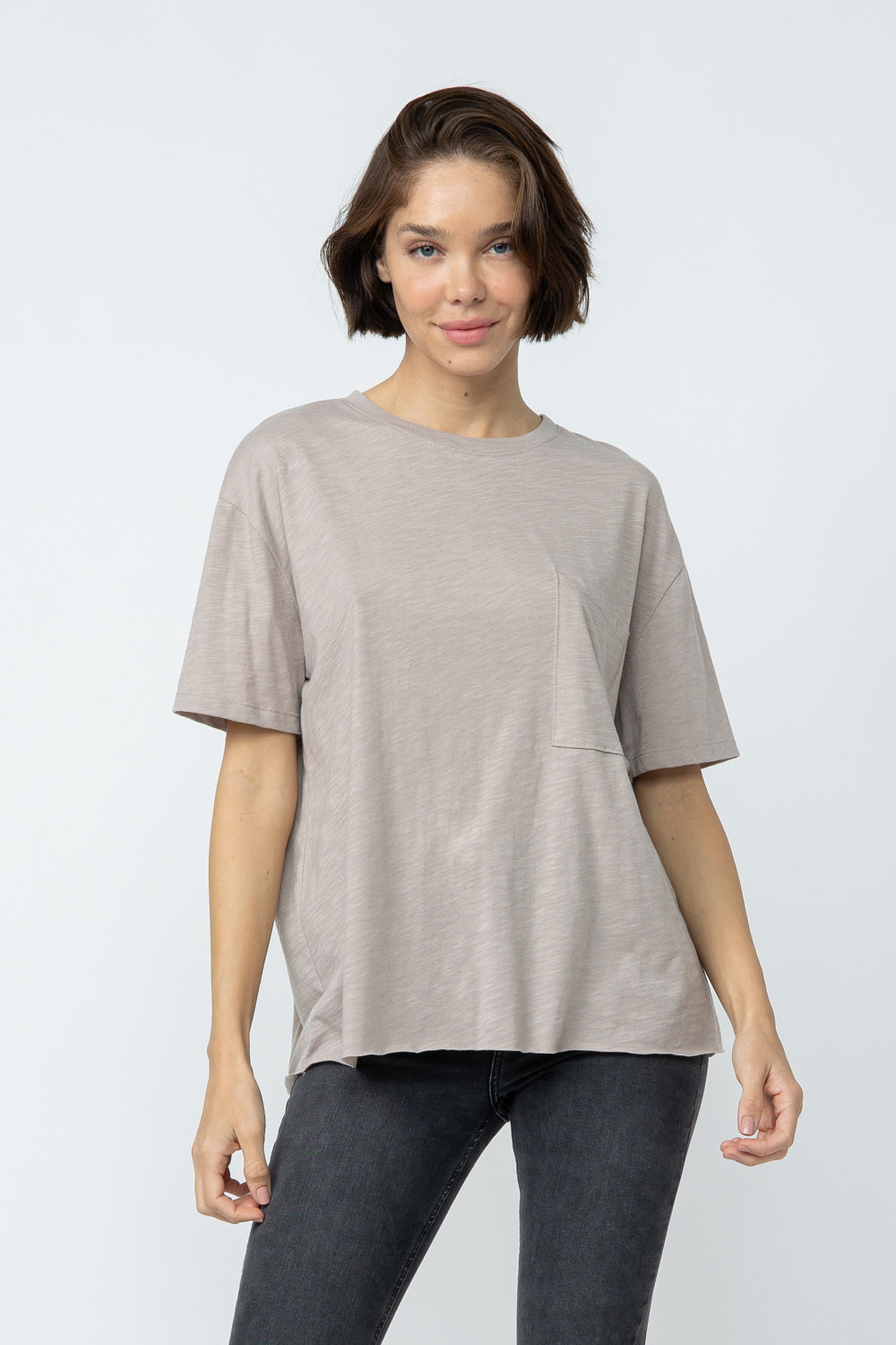 Aruna Oversized Pocket Tee