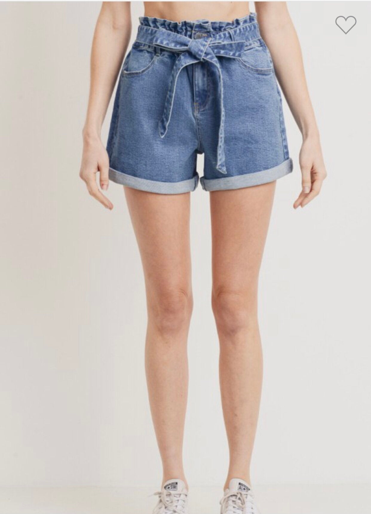 Lina High Waisted/Belted Shorts