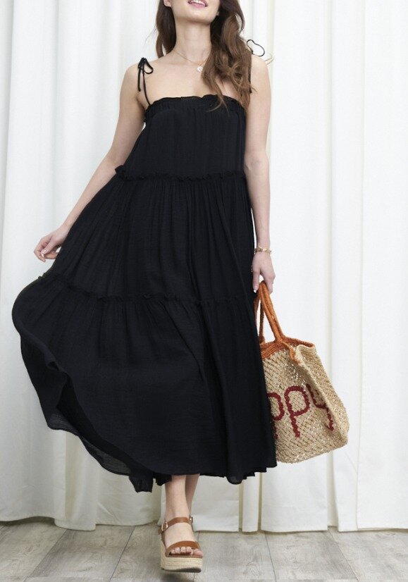 Coco Spaghetti Strap Maxi dress