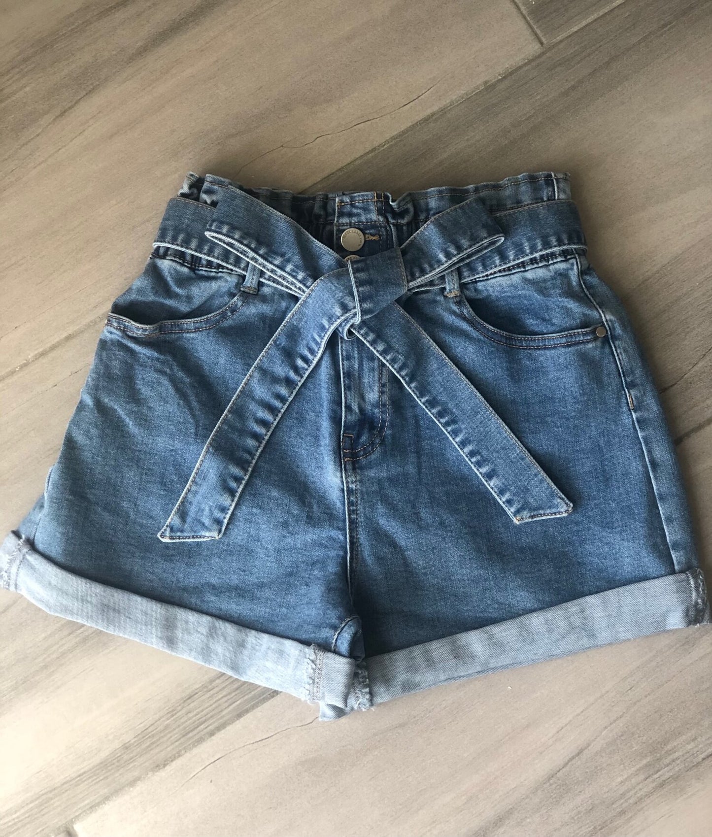 Lina High Waisted/Belted Shorts
