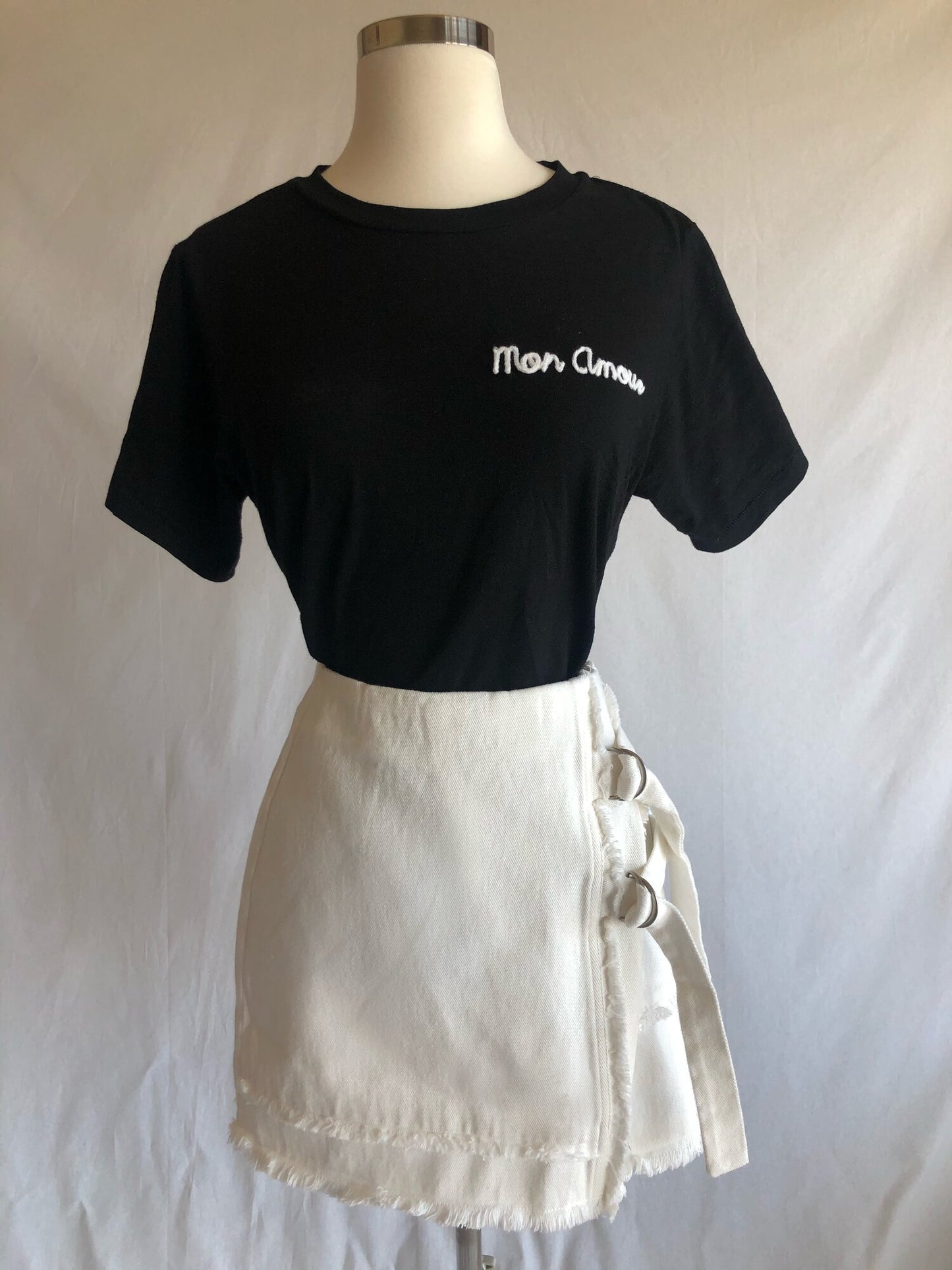 Buckle Up Mini Skirt