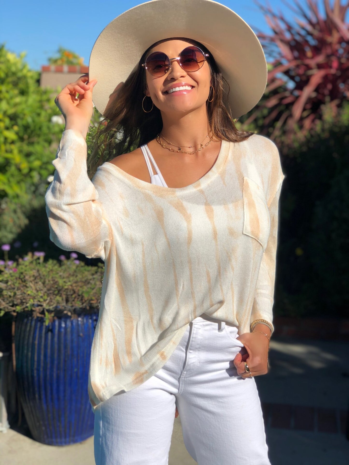 Strawberry Shake Lightweight Sweater