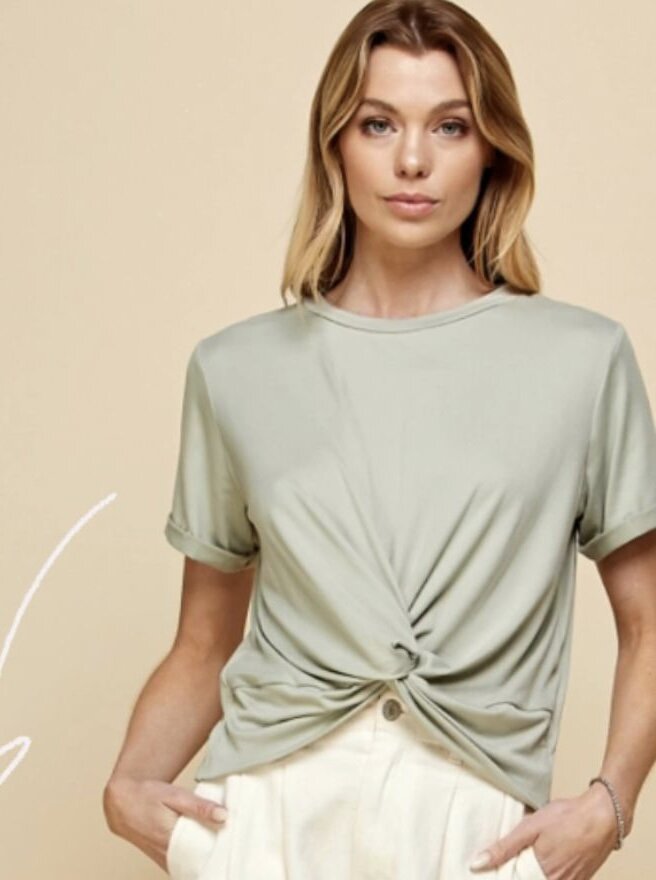 Kyla Twist Front Tee