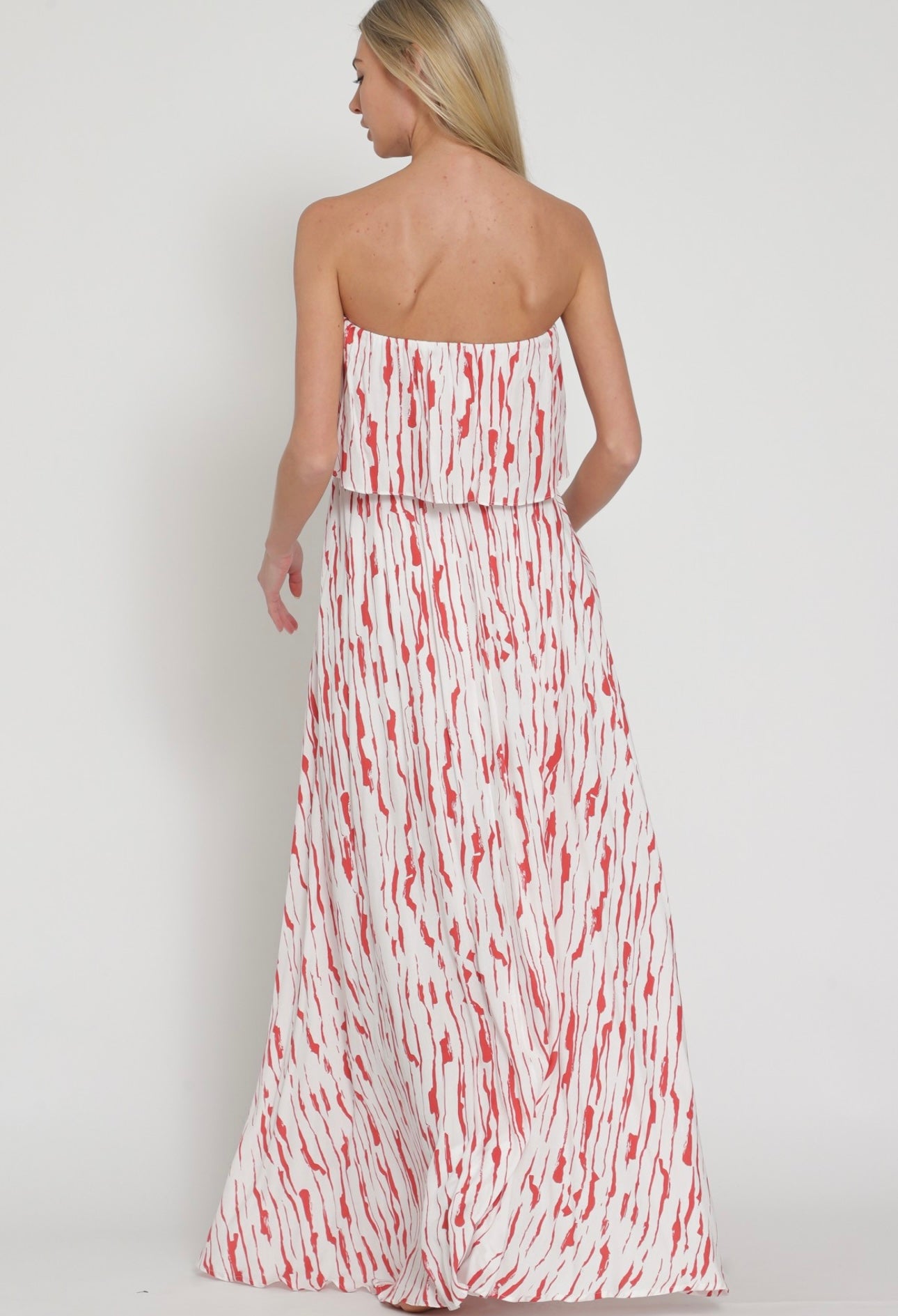Playa Del Carmen Belted Maxi Dress