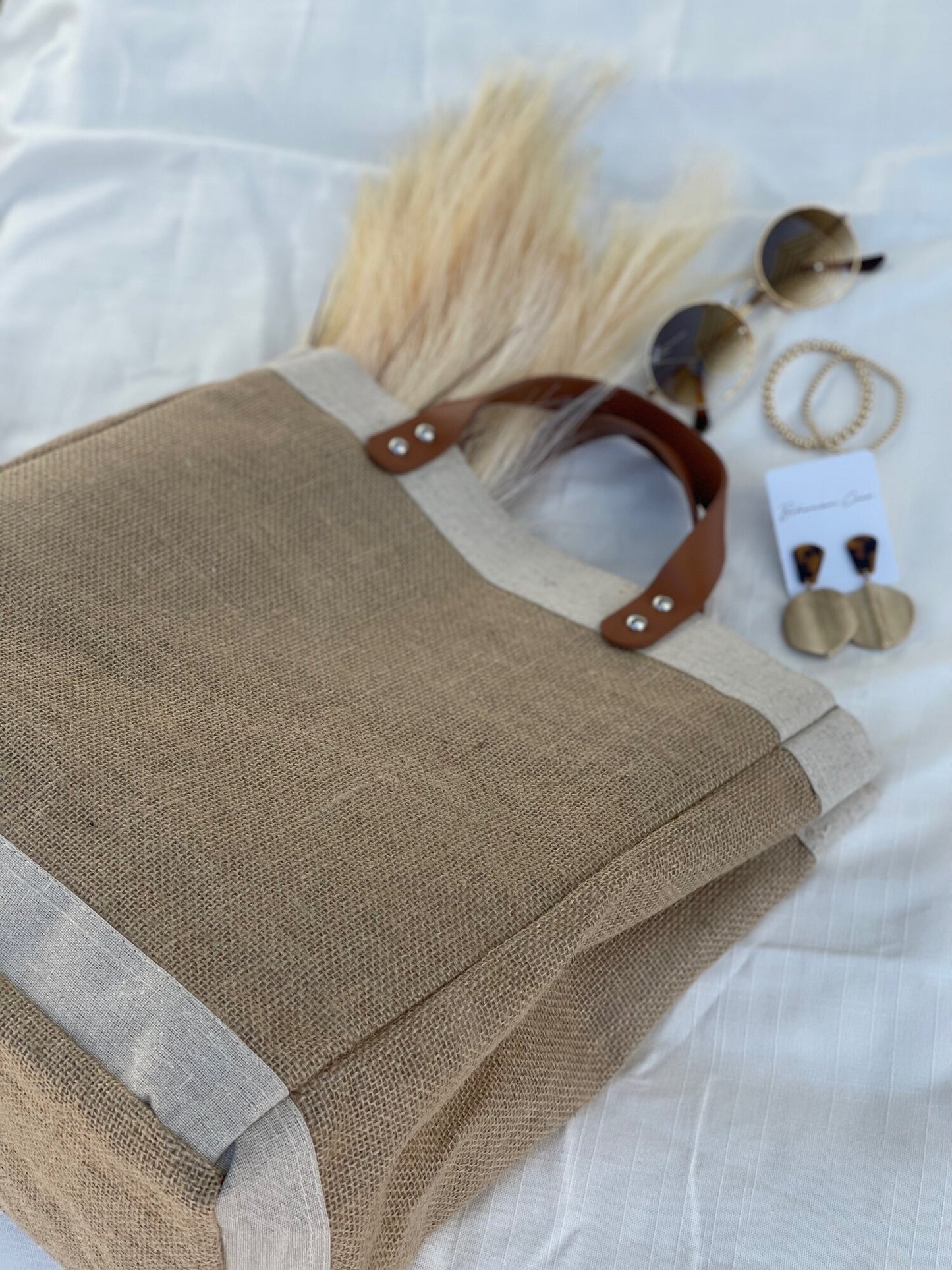 Jute Tote Bag