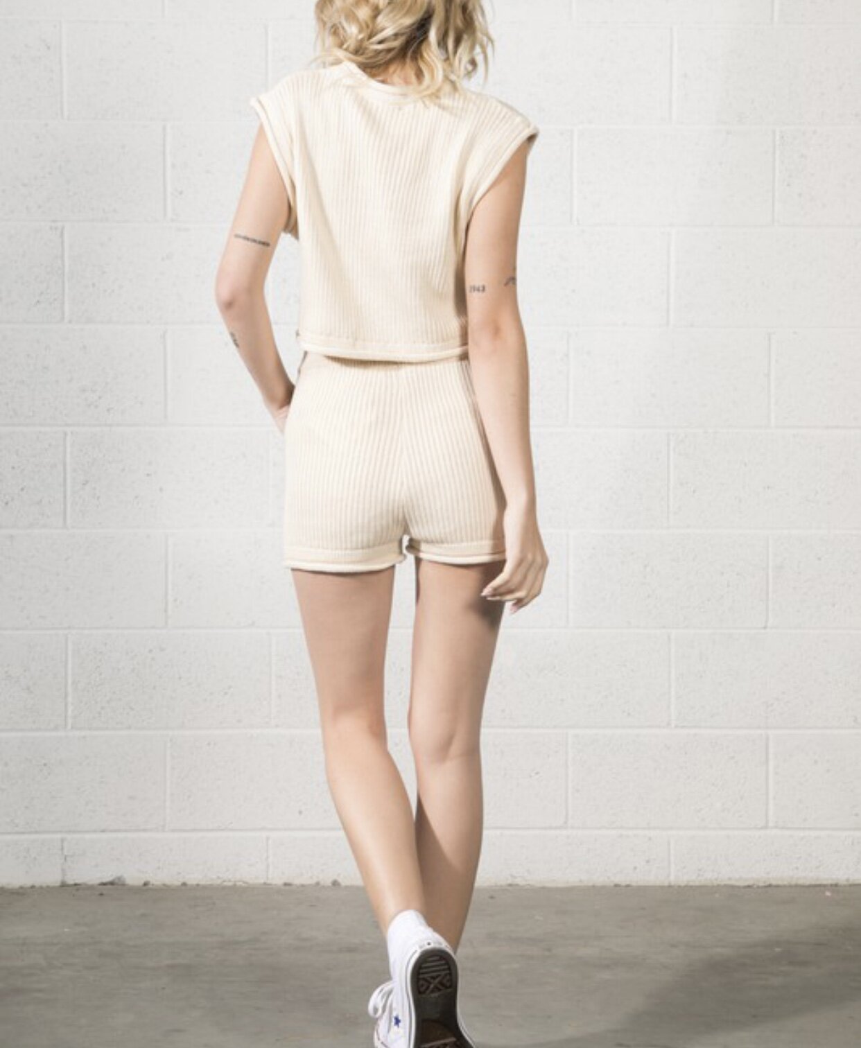 Looking Cute short knit set