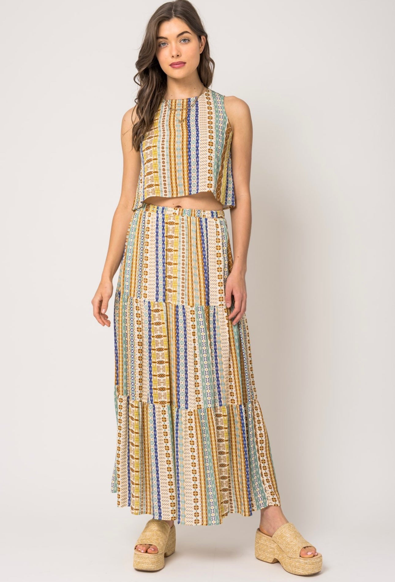 Dharma Maxi Skirt Set