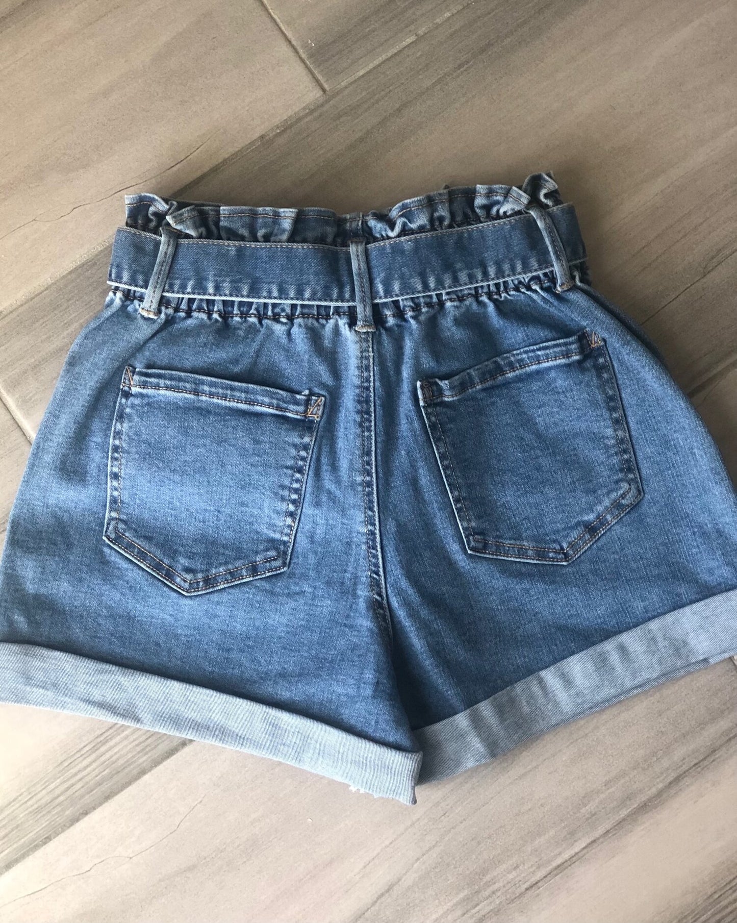 Lina High Waisted/Belted Shorts