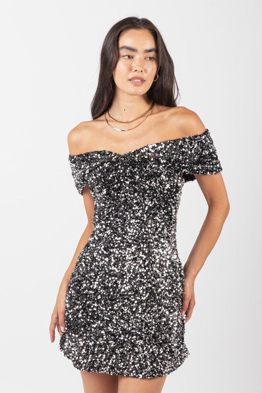 Shine Magic Sequin Dress