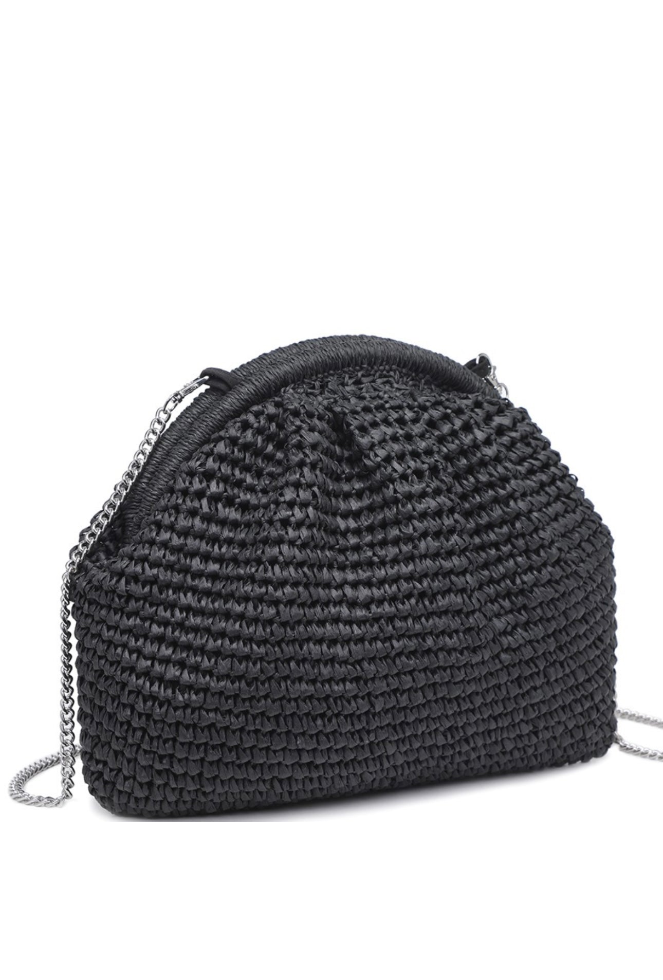 Tulum Woven Straw Clutch