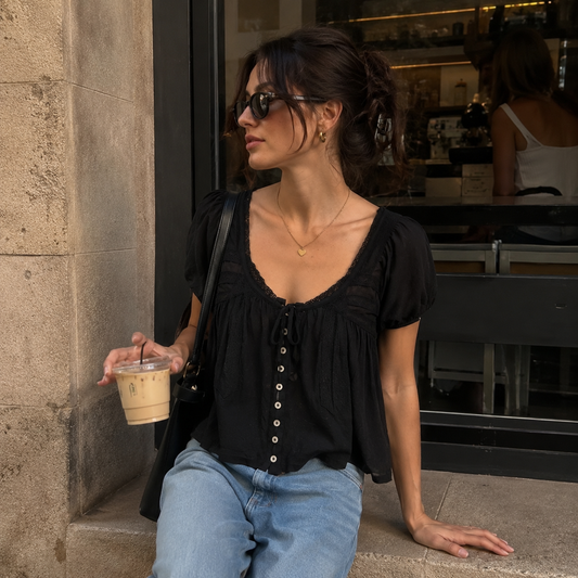 Noir Dreams Top