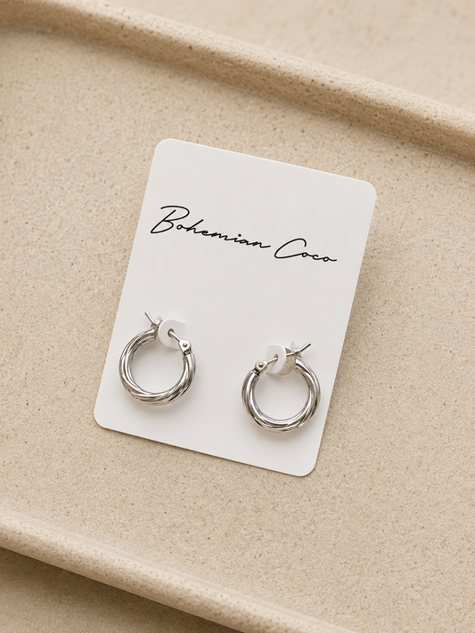 Luna Silver Earrings
