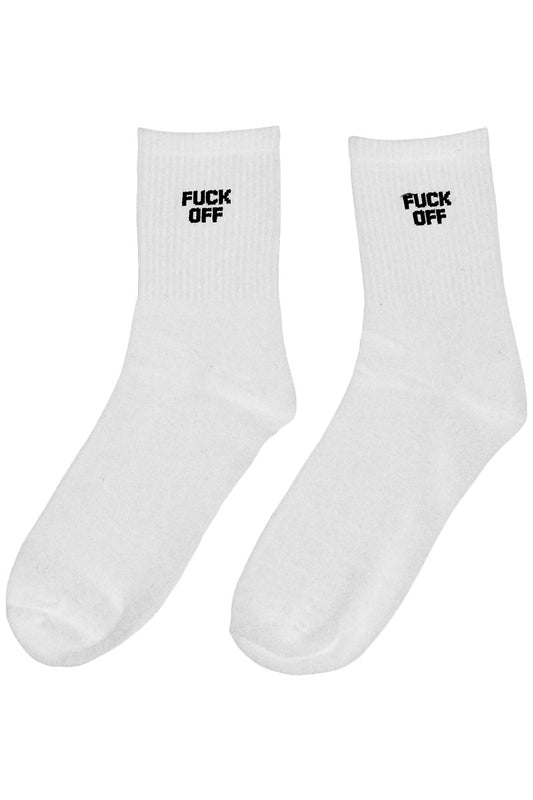 F* Off Crew Socks