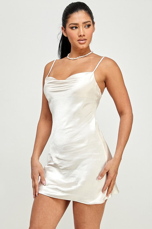 Satin Slip Dress