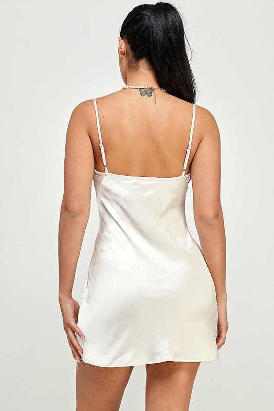 Satin Slip Dress