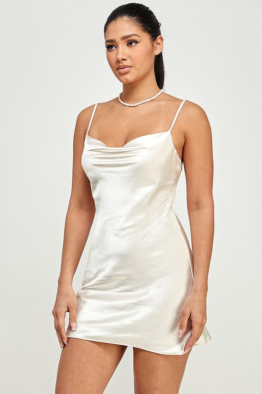Satin Slip Dress