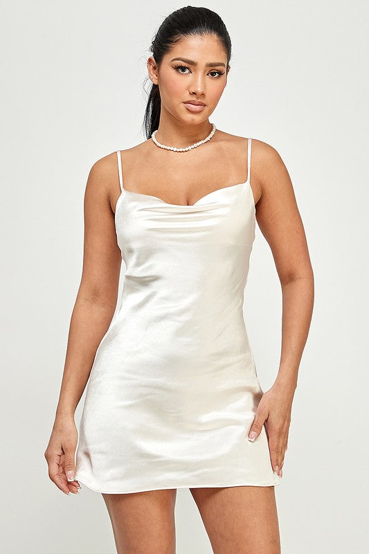 Satin Slip Dress