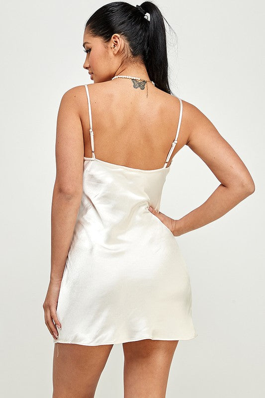 Satin Slip Dress