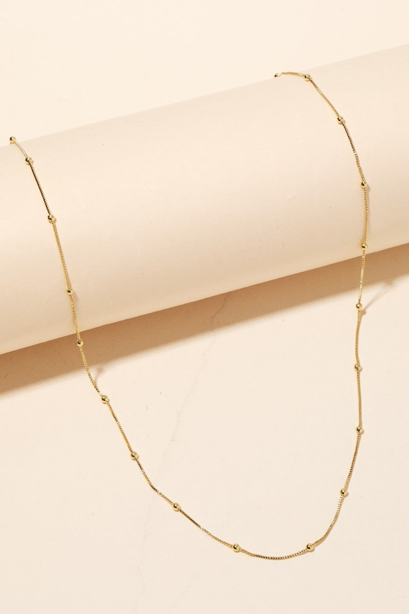 Dainty Box Classic Chain Necklace