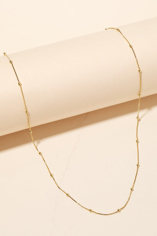 Dainty Box Classic Chain Necklace