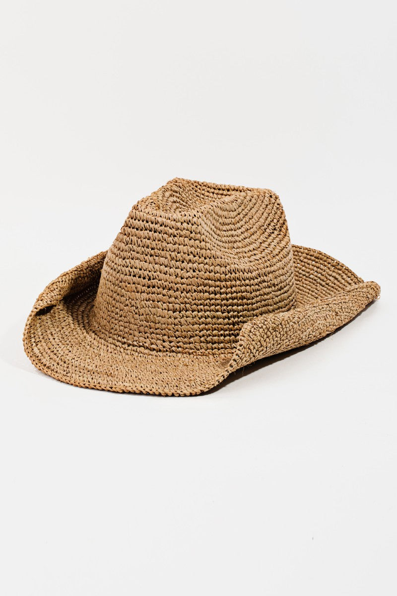 Summer Just got hotter Raffia Straw Braided Hat