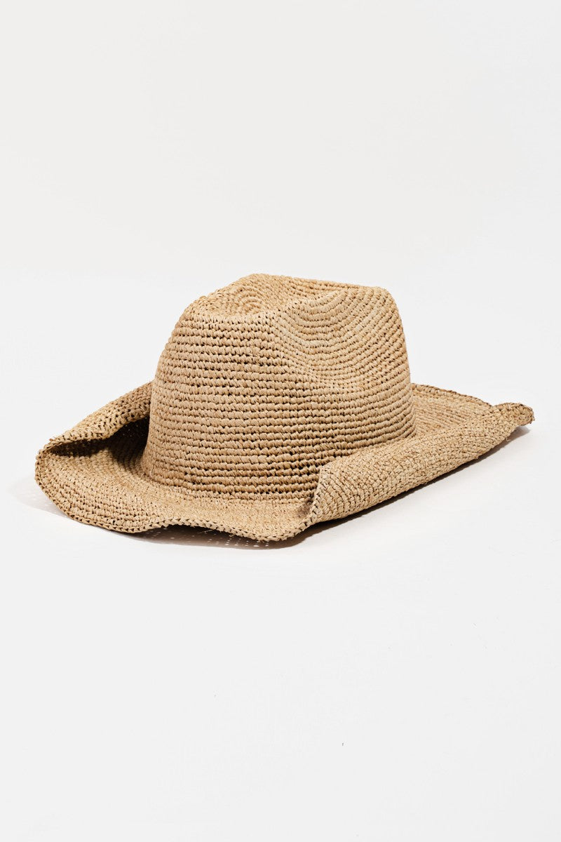 Summer Just got hotter Raffia Straw Braided Hat