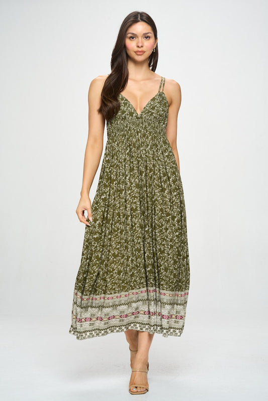 Boho Meadow Maxi Dress