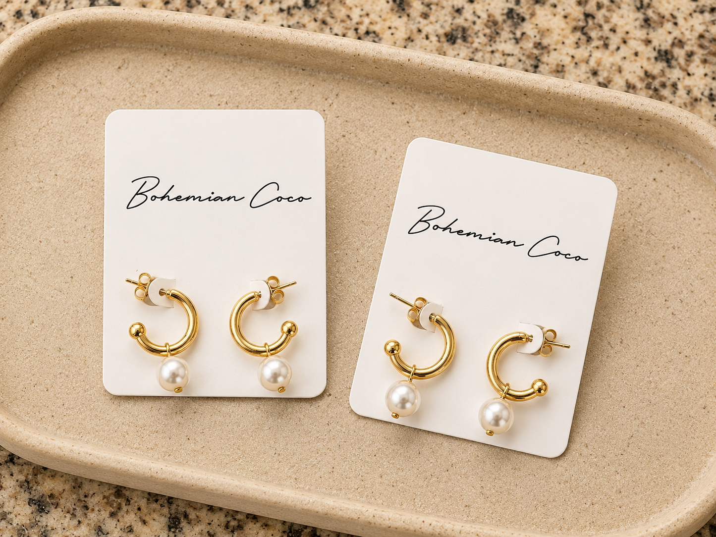 Solara Pearl Earrings