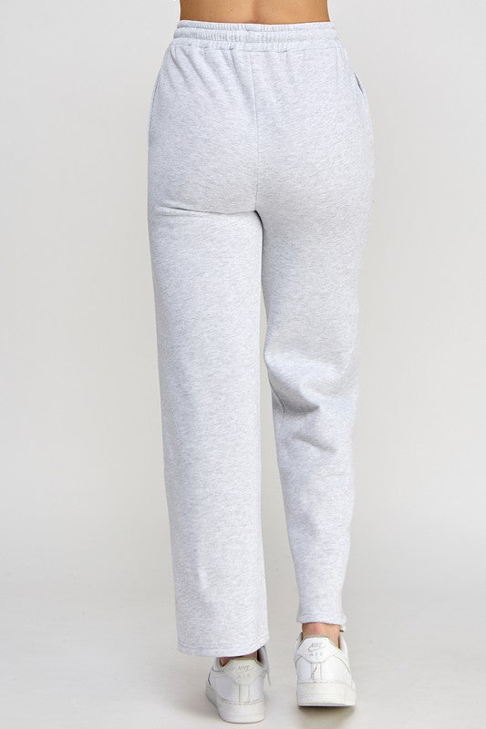 Heather Grey High Rise Jogger