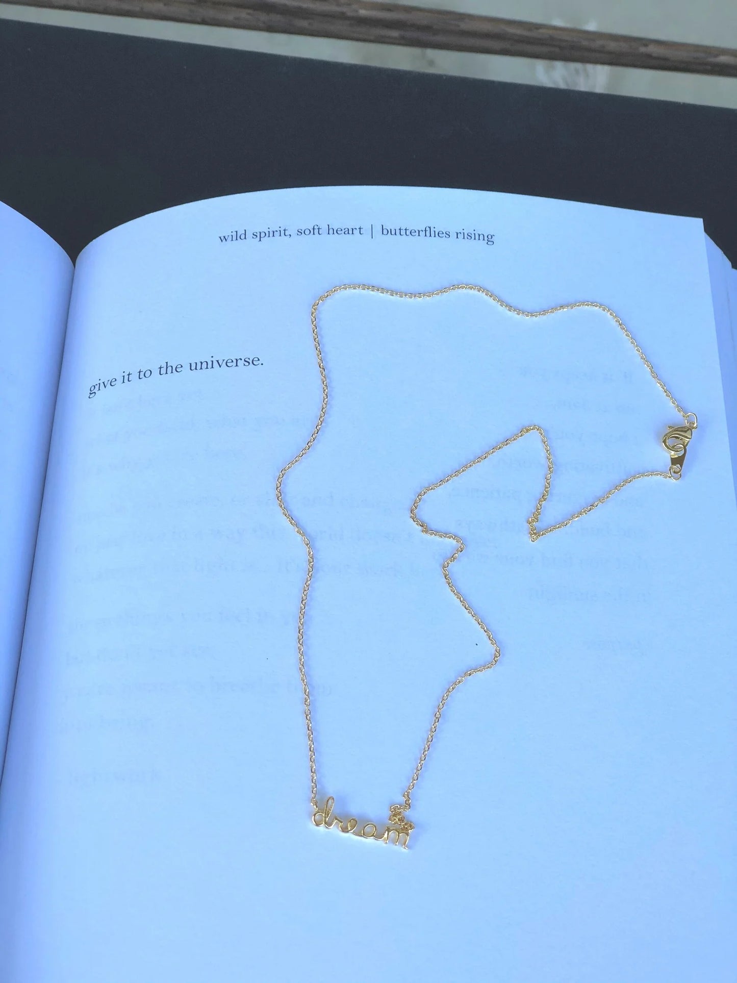 Dream Script Necklace