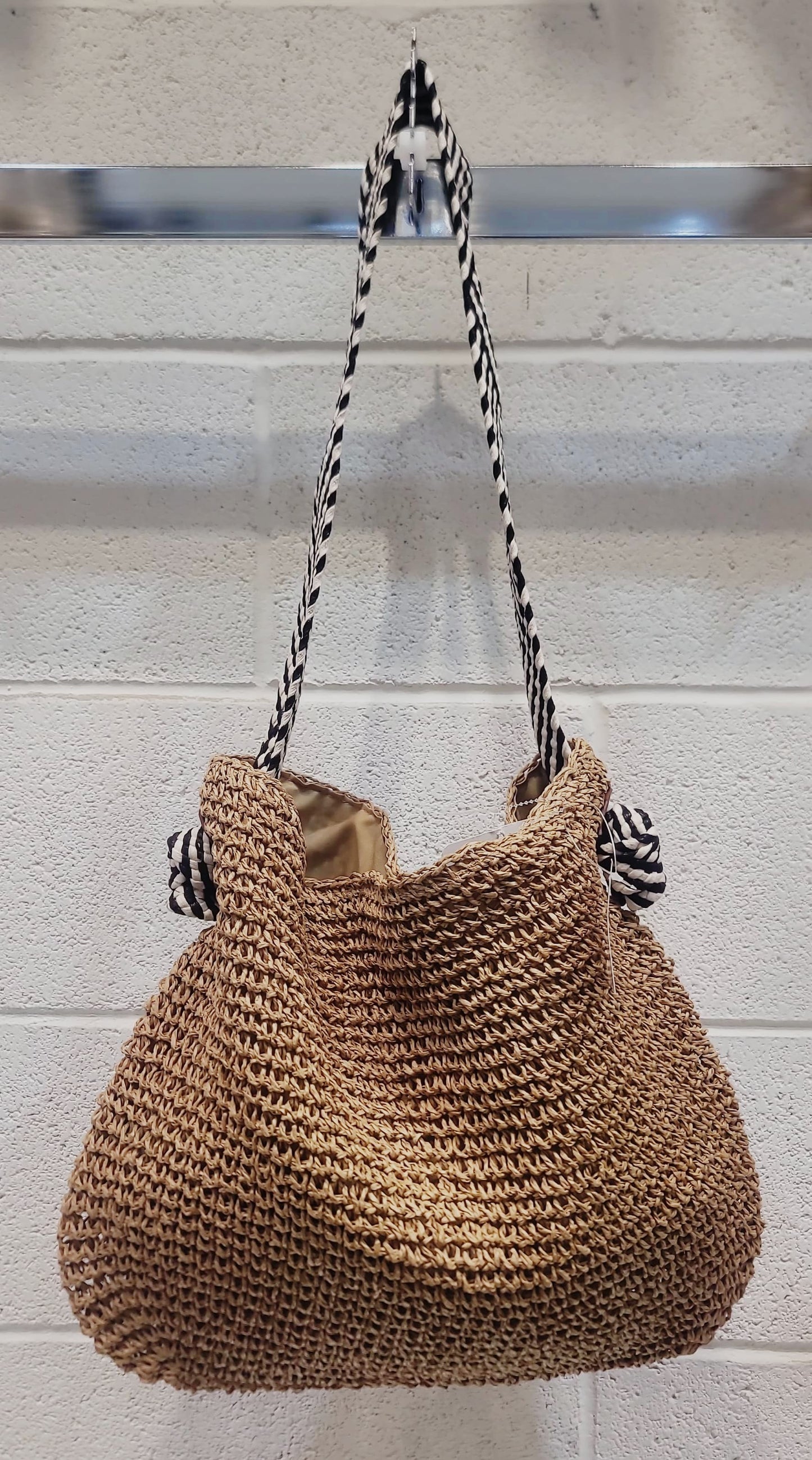 Catalina Straw Shoulder Bag