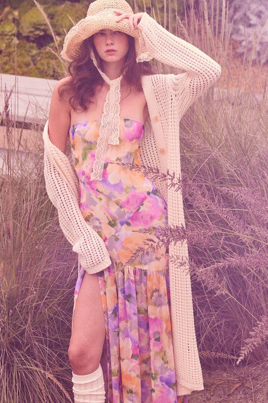 Ankle Length Cardigan