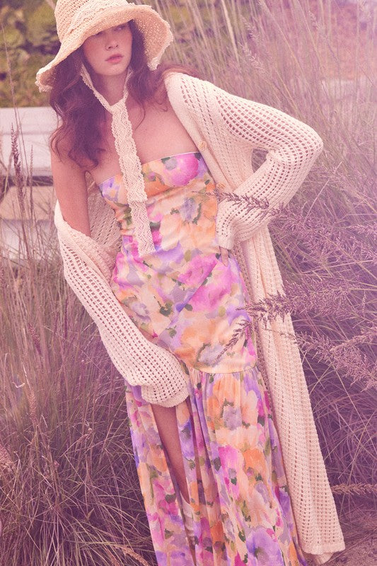 Ankle Length Cardigan