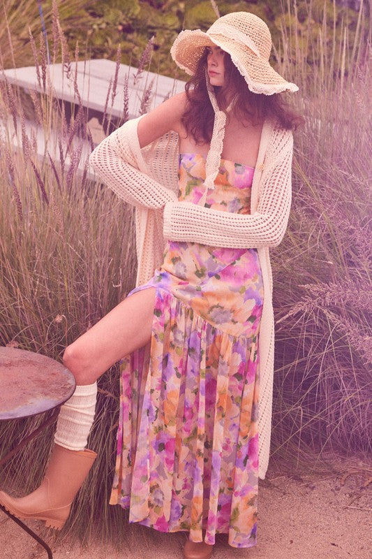 Ankle Length Cardigan